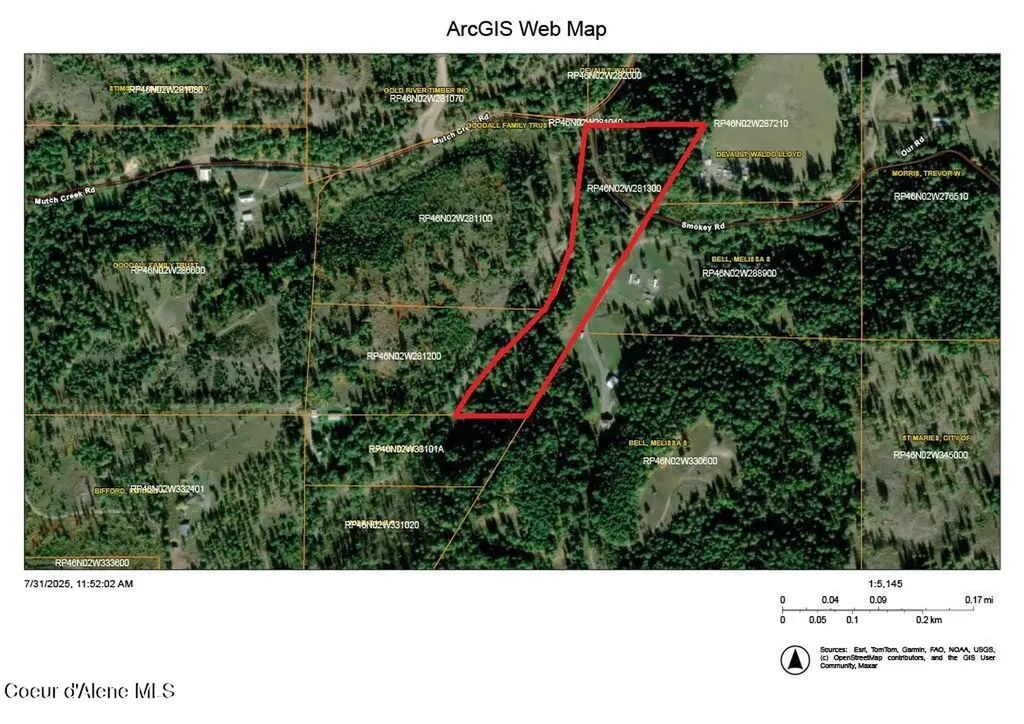 Nka Mutch Creek Road 8.3 St. Maries ID 83861