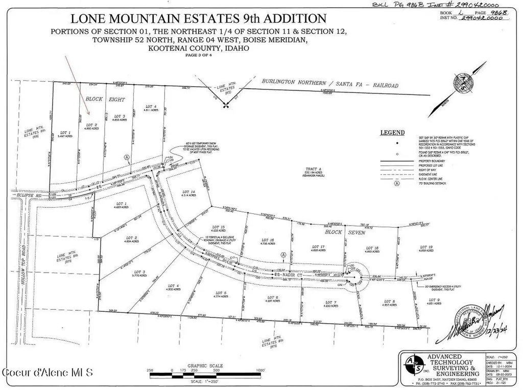 L2B8 N Eclipse Road Rathdrum ID 83858