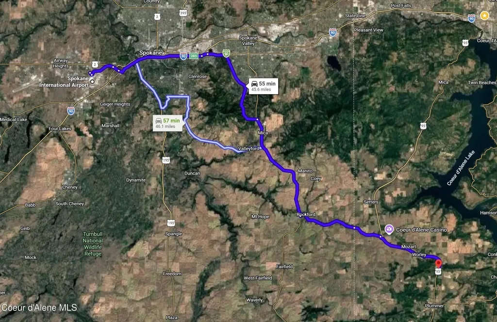Nka 15 Acres Worley ID 83876