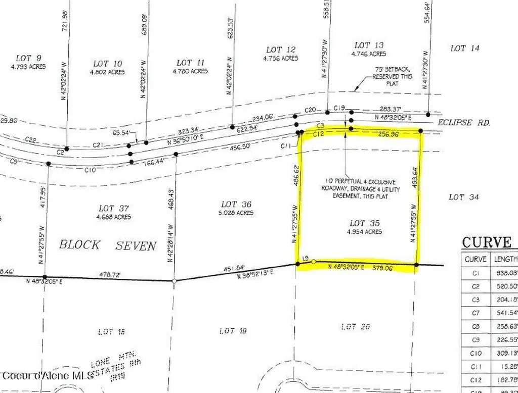 L35B7 N Eclipse Road Rathdrum ID 83858