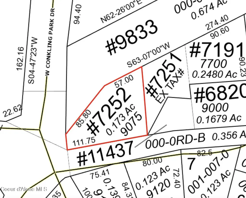 31 W Conkling Park Drive Worley ID 83876