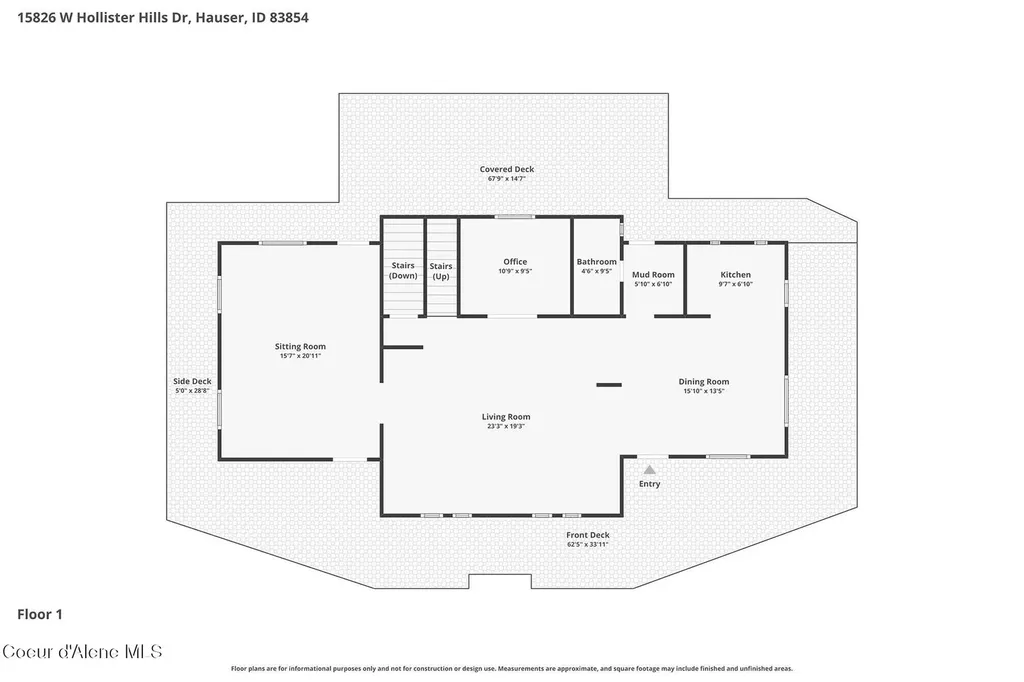 15826 W Hollister Hills Drive Hauser ID 83854