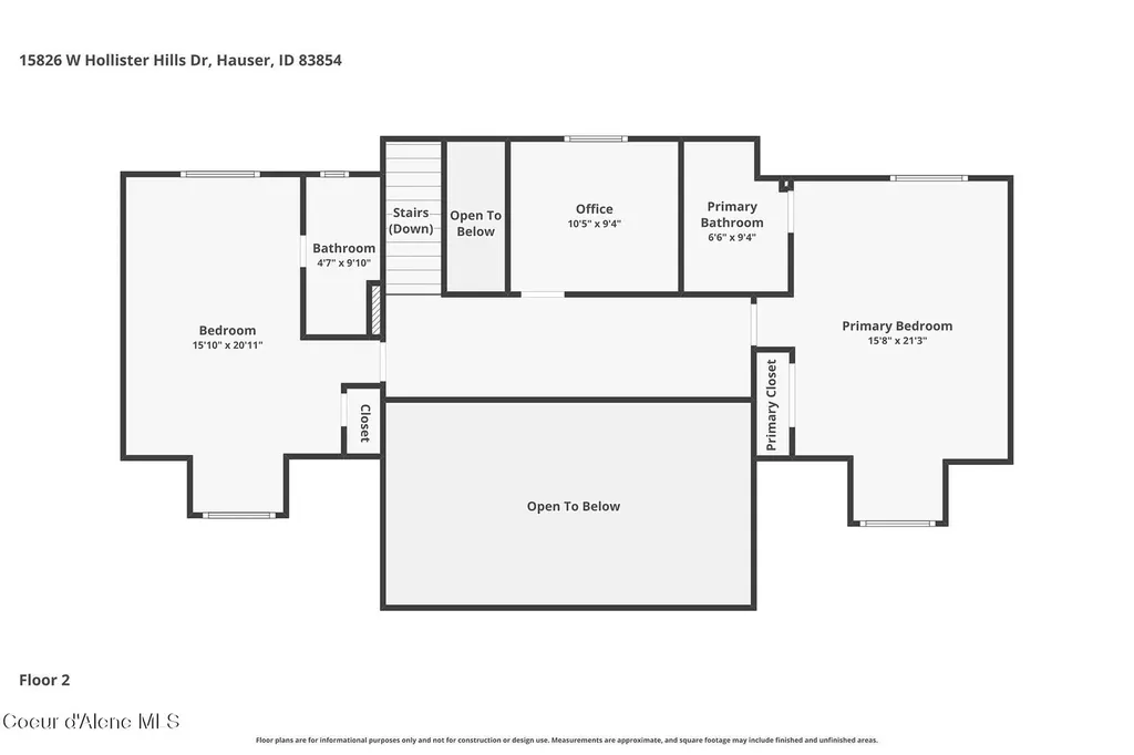 15826 W Hollister Hills Drive Hauser ID 83854