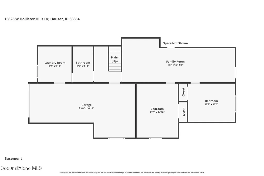 15826 W Hollister Hills Drive Hauser ID 83854