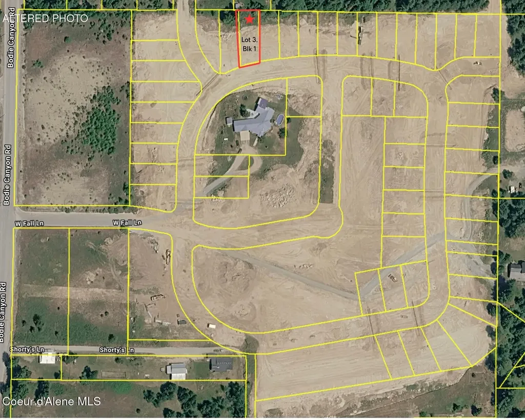 Lot 3, Blk1 Highlands At Bodie Canyon Priest River ID 83856