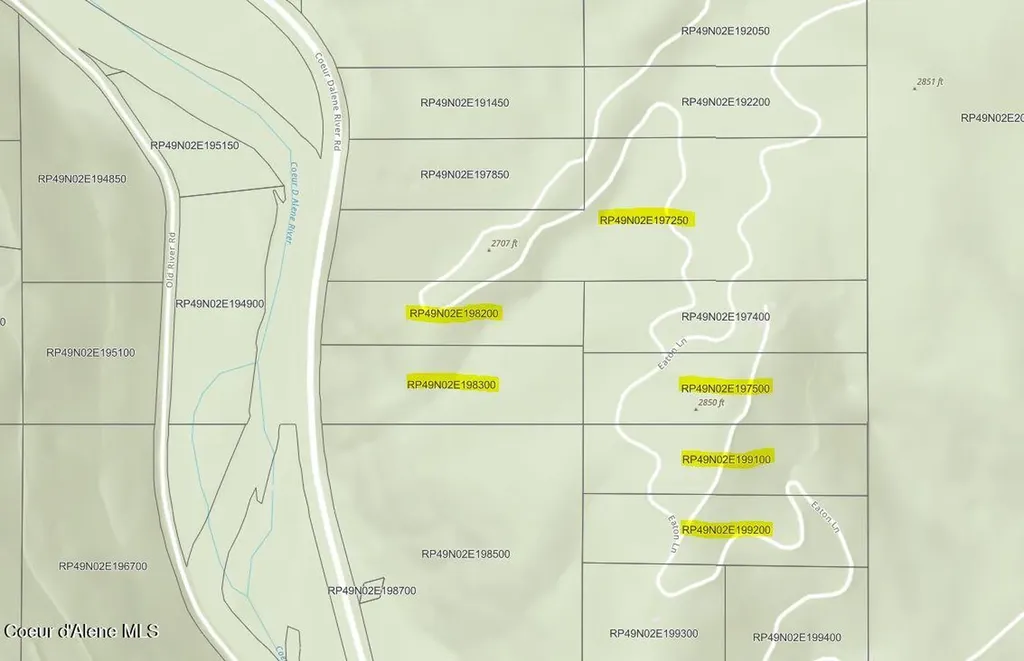 Nna Cda River Drive/mcphee Gulch 9.84 Acres Kingston ID 83839