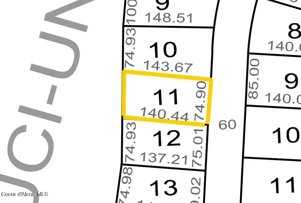 Nna Hanaford Road (lot 11) Blanchard ID 83804