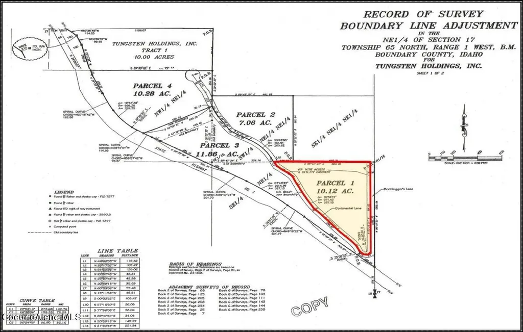 Bootlegger Lane- Parcel 1 Bonners Ferry ID 83805