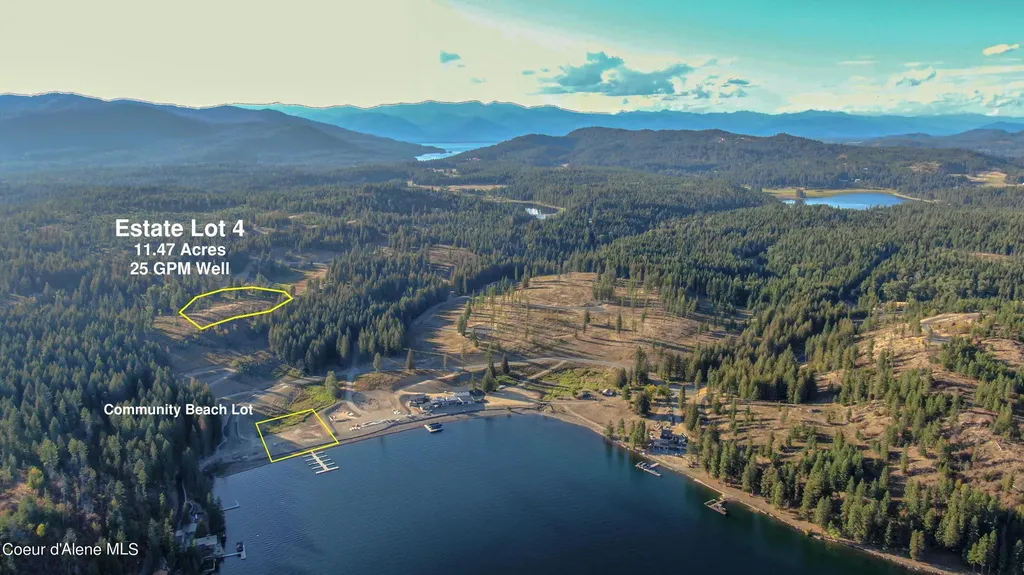 Estate Lot 4 Camp Bay Estates Sagle ID 83860