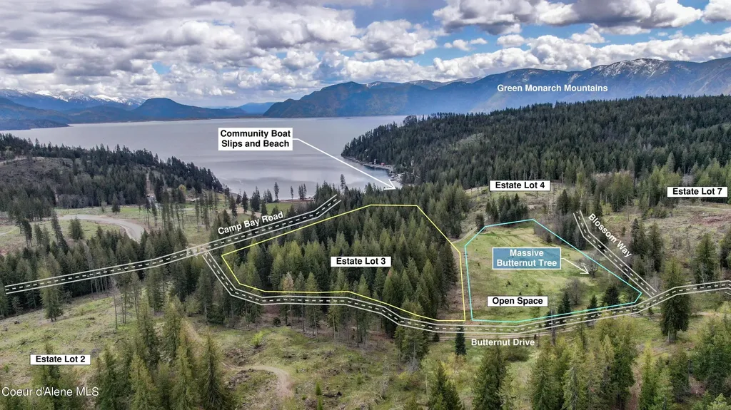 Estate Lot 3 Camp Bay Estates Sagle ID 83860