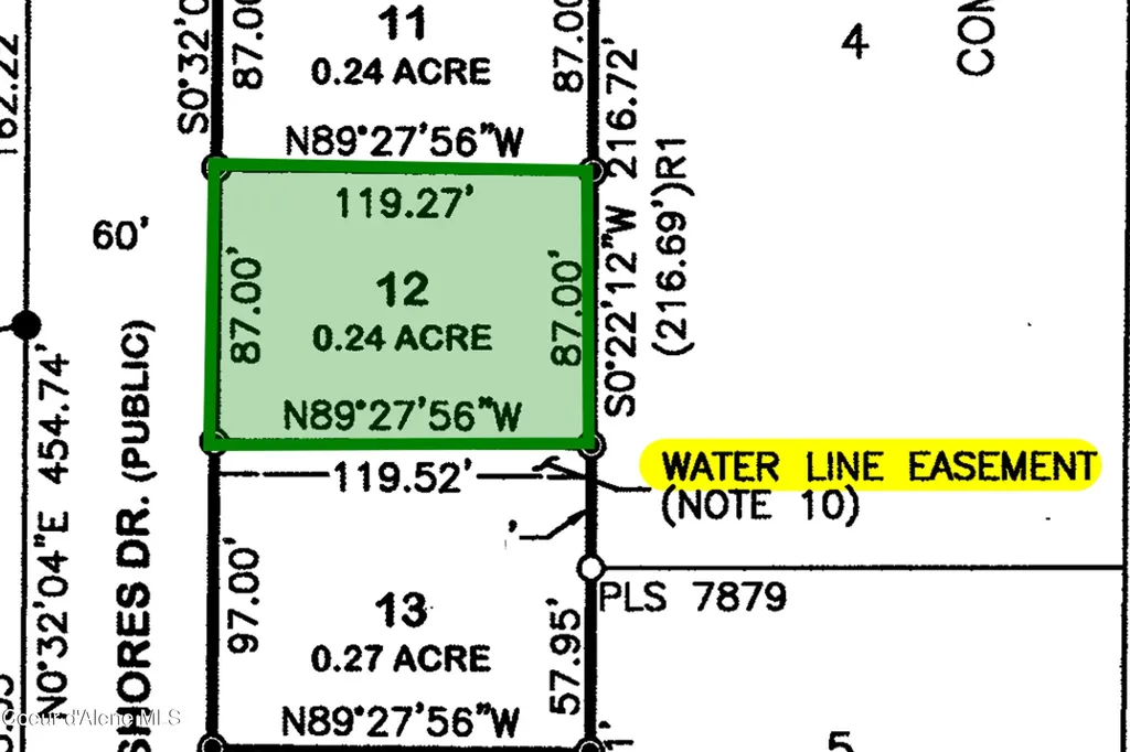Nna Bk1 Lot 12 Fiesta Shores Drive Sagle ID 83860