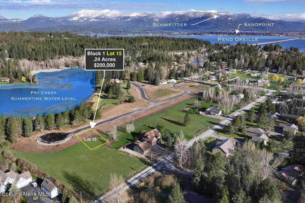 Nna Bk1 Lot 15 Fiesta Shores Drive Sagle ID 83860