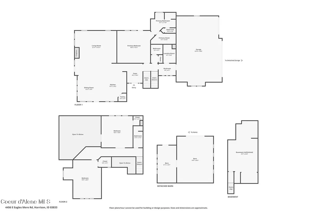 4456 E Eagles Mere Road Harrison ID 83833