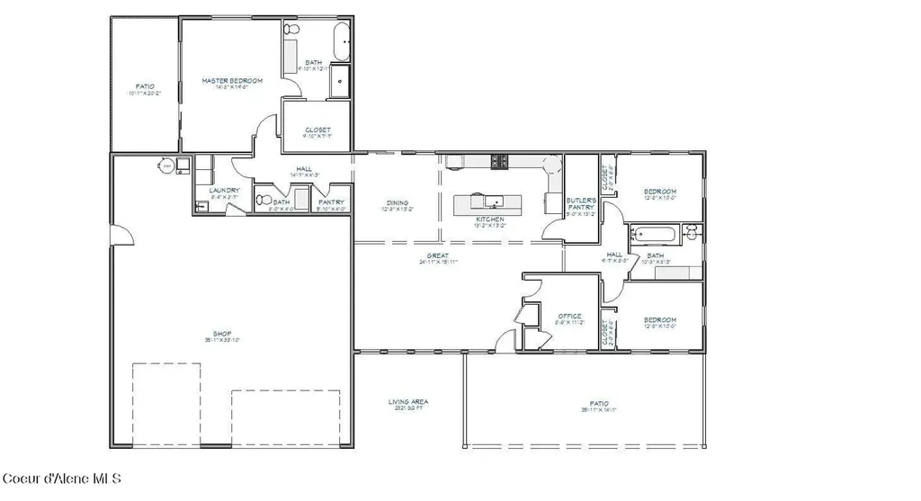 107 Blazing Saddle Court Pinehurst ID 83850