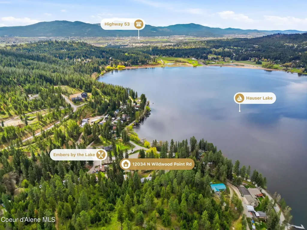 12034 N Wildwood Point Road Hauser ID 83854