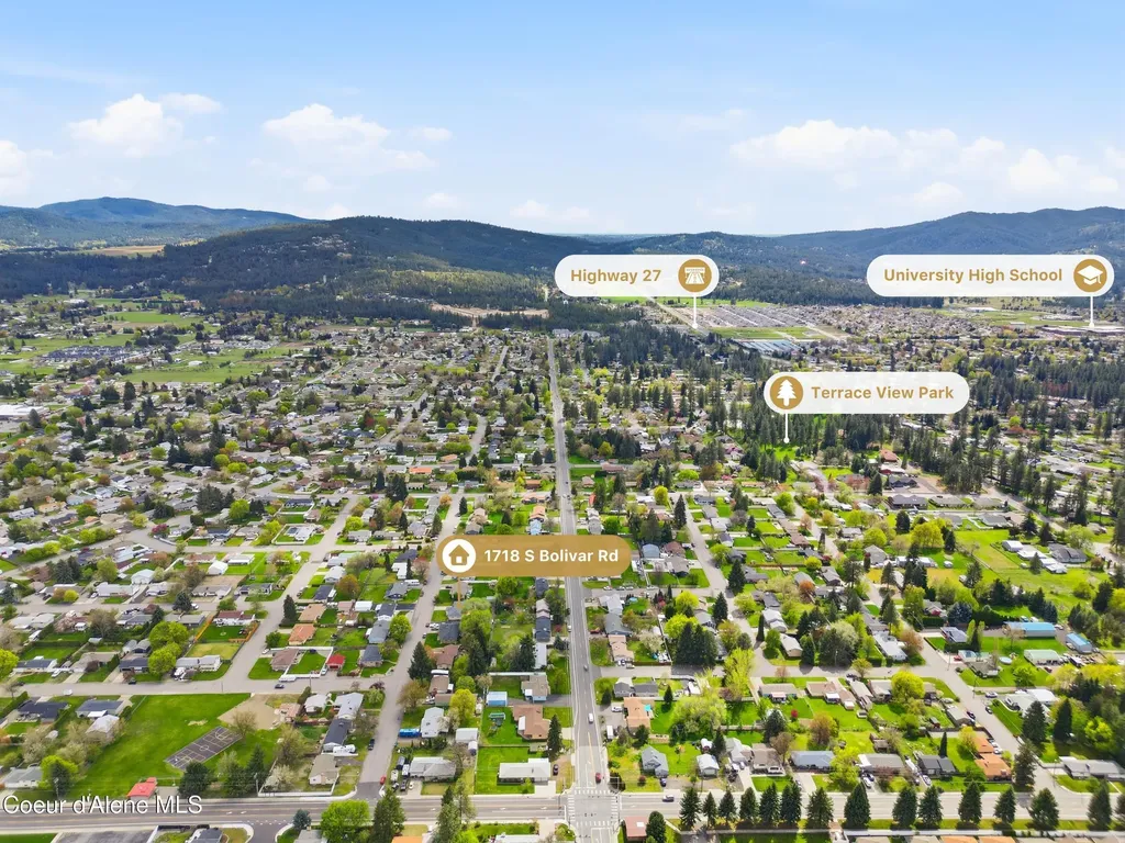 1718 S Bolivar Road Spokane Valley WA 99037