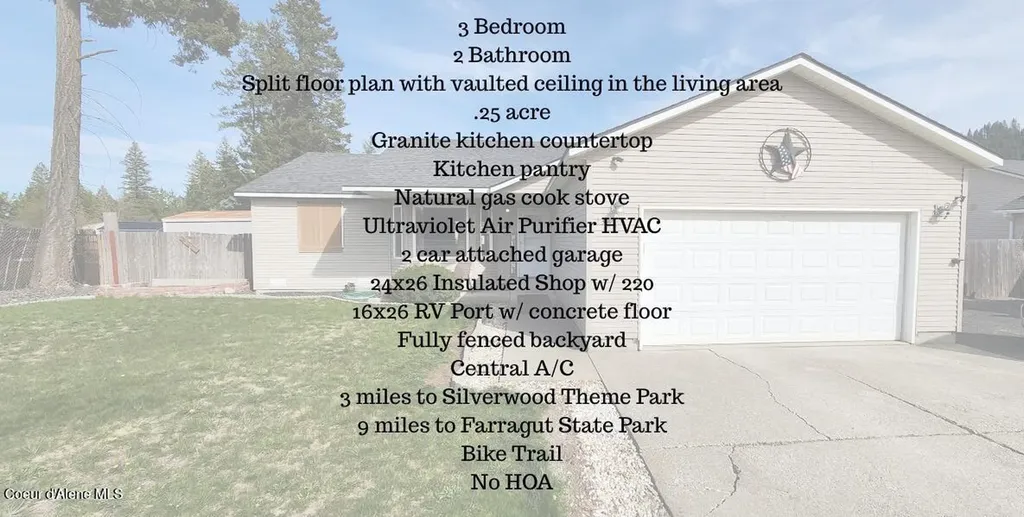 23870 N Ponderosa Street Athol ID 83801