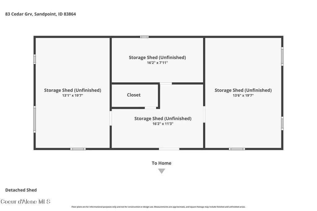83 Cedar Grove Sandpoint ID 83864