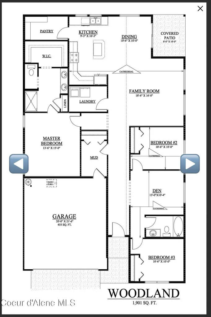4278 N Arrowleaf Loop Post Falls ID 83854