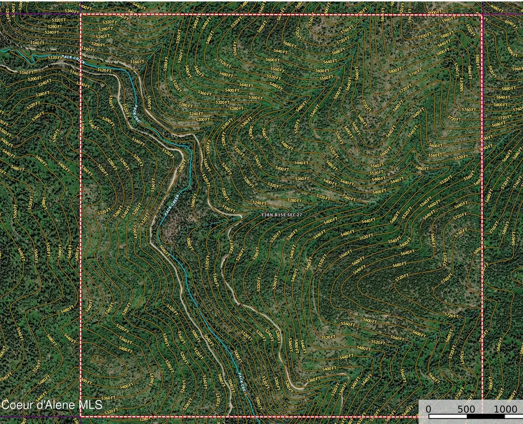 Nka 640 Ac Pack Creek Road Unincorporated ID 83525