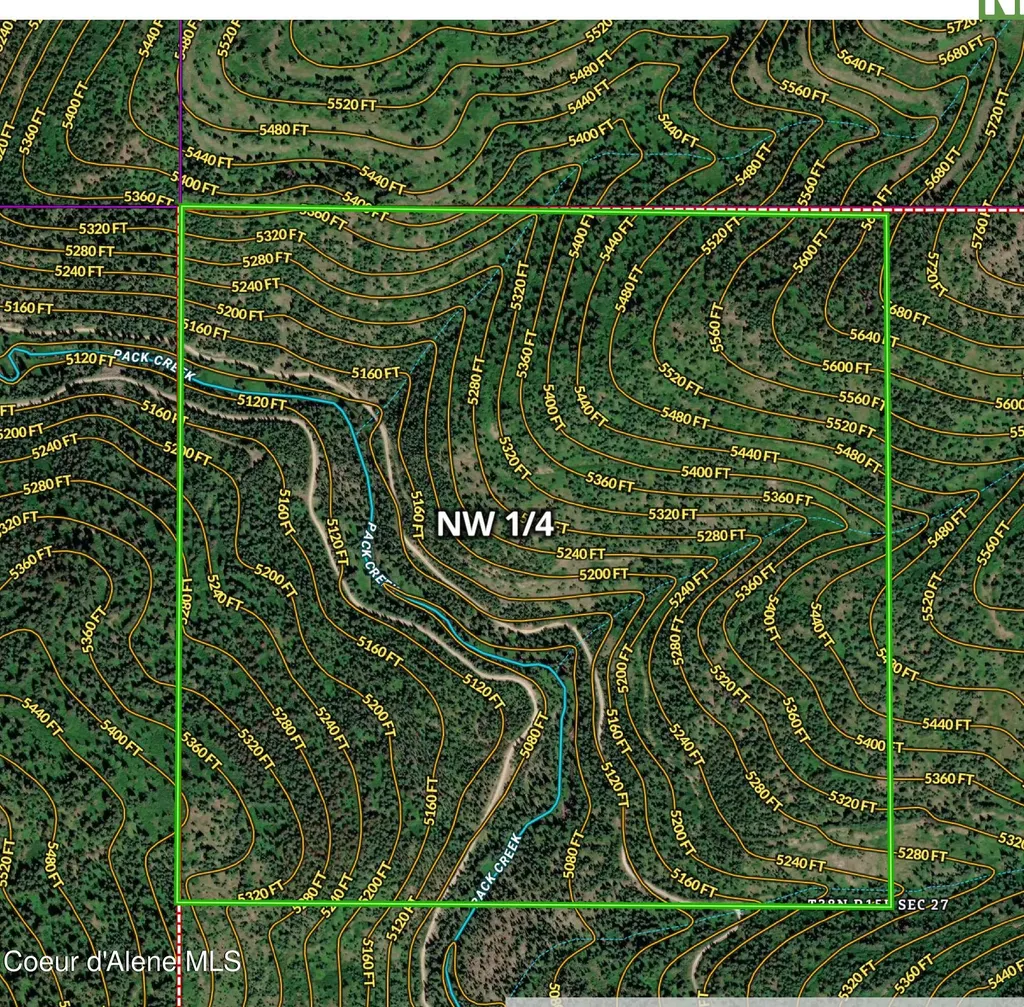 NW 80-ac Pack Creek Road Unincorporated ID 83525