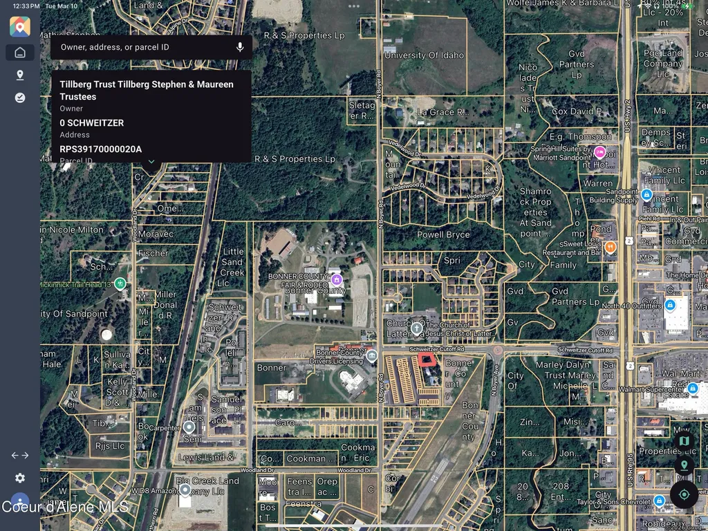 Nka Schweitzer Cutoff Road Sandpoint ID 83864