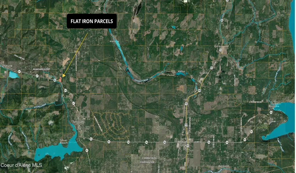 Nka Lot 3 Flat Iron Spirit Lake ID 83869