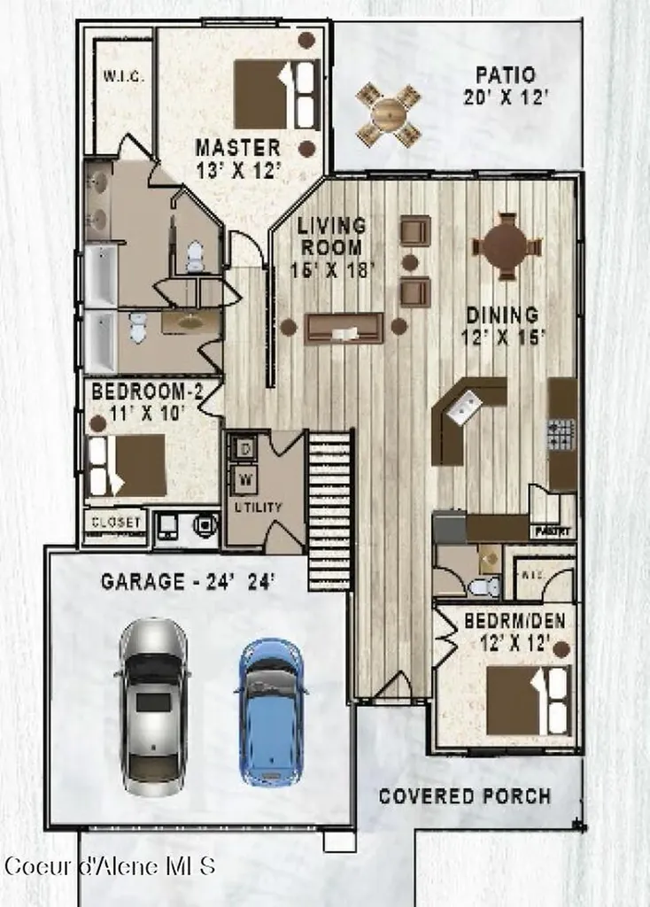 Lt 4 Blk 2 E Valley Street S Oldtown ID 83822