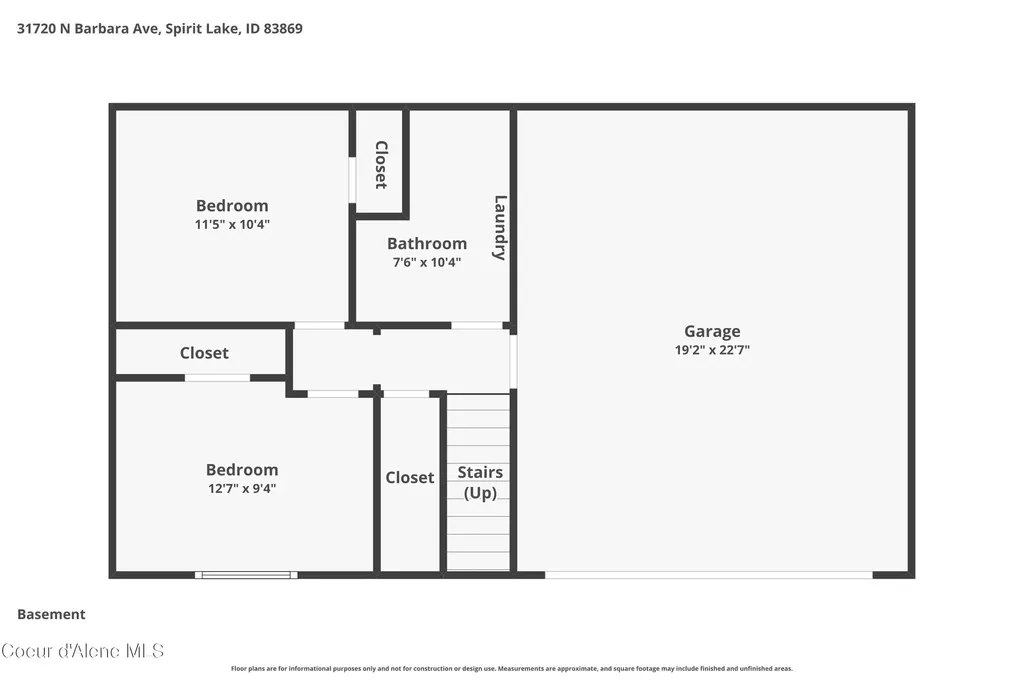 31720 N Barbara Avenue Spirit Lake ID 83869