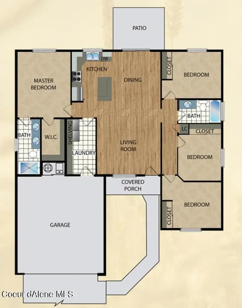 Lt 8 Blk1 E Valley Street S Oldtown ID 83822