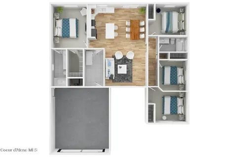 Lt 8 Blk1 E Valley Street S Oldtown ID 83822