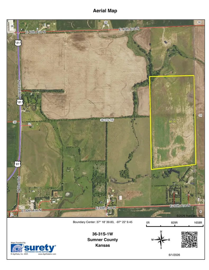 0000 E 40th Street N Wellington KS 67152