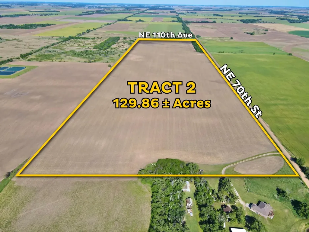 N & E Of NE 70th St & NE 100th Ave - Tract 2 Turon KS 67583