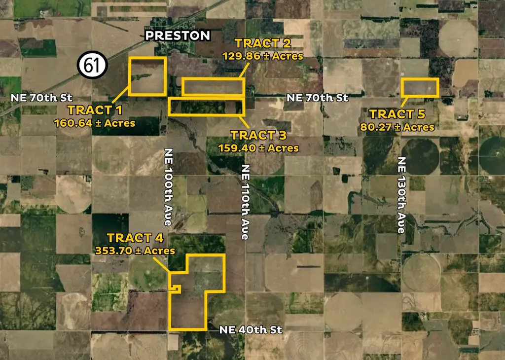 Ne/c Of NE 40th St & NE 100th Ave - Tract 4 Turon KS 67583