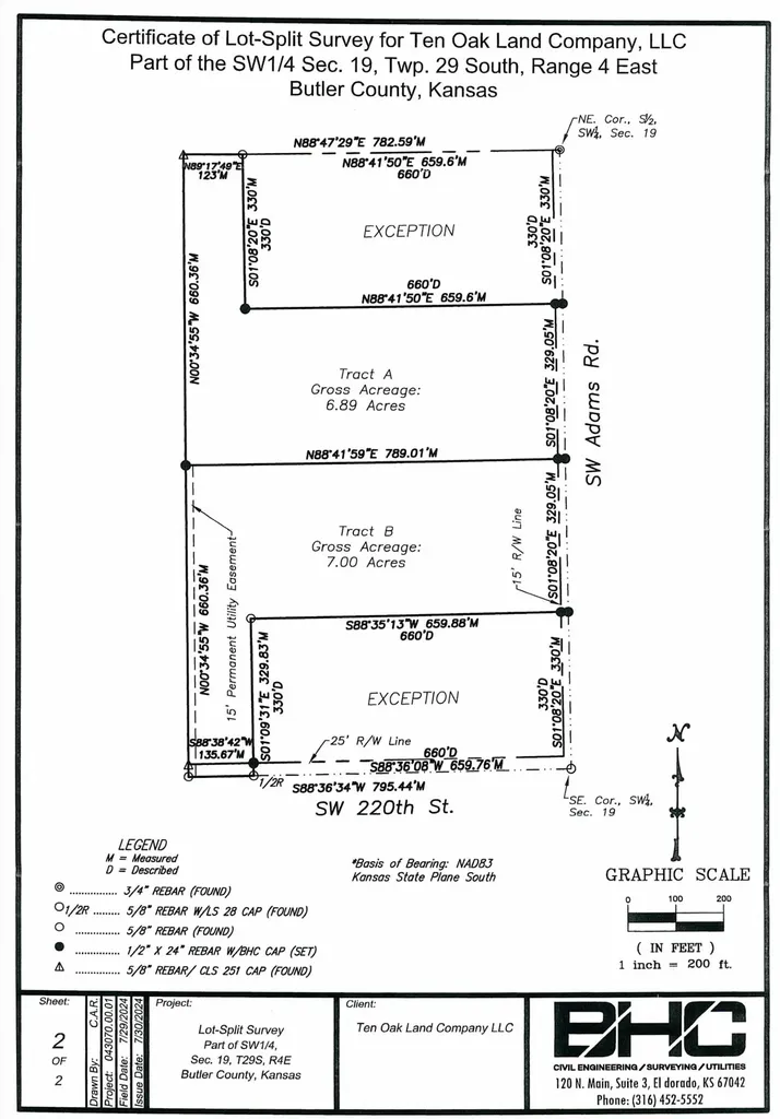 000 SW Adams Road Tract A Douglass KS 67039