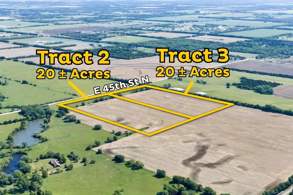 Wichita KS, E of E 45th St N & N 127th St E - Tract 2