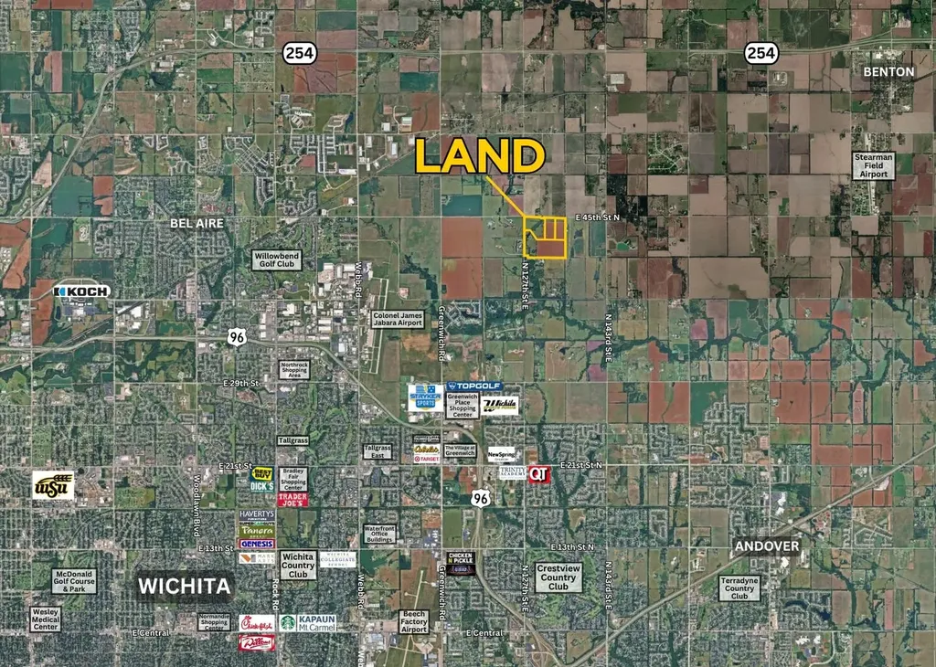 S Of E 45th St N & N 127th St E - Tract 4 Wichita KS 67226