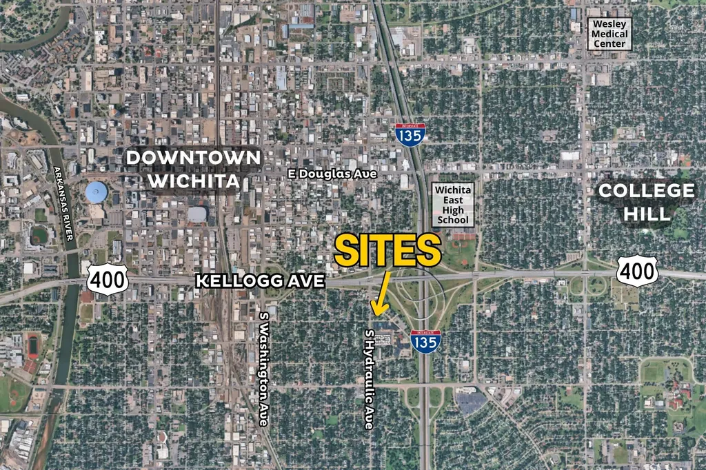 632-638, 642-64 S Hydraulic & 681-687 S Kansas Avenue Wichita KS 67211