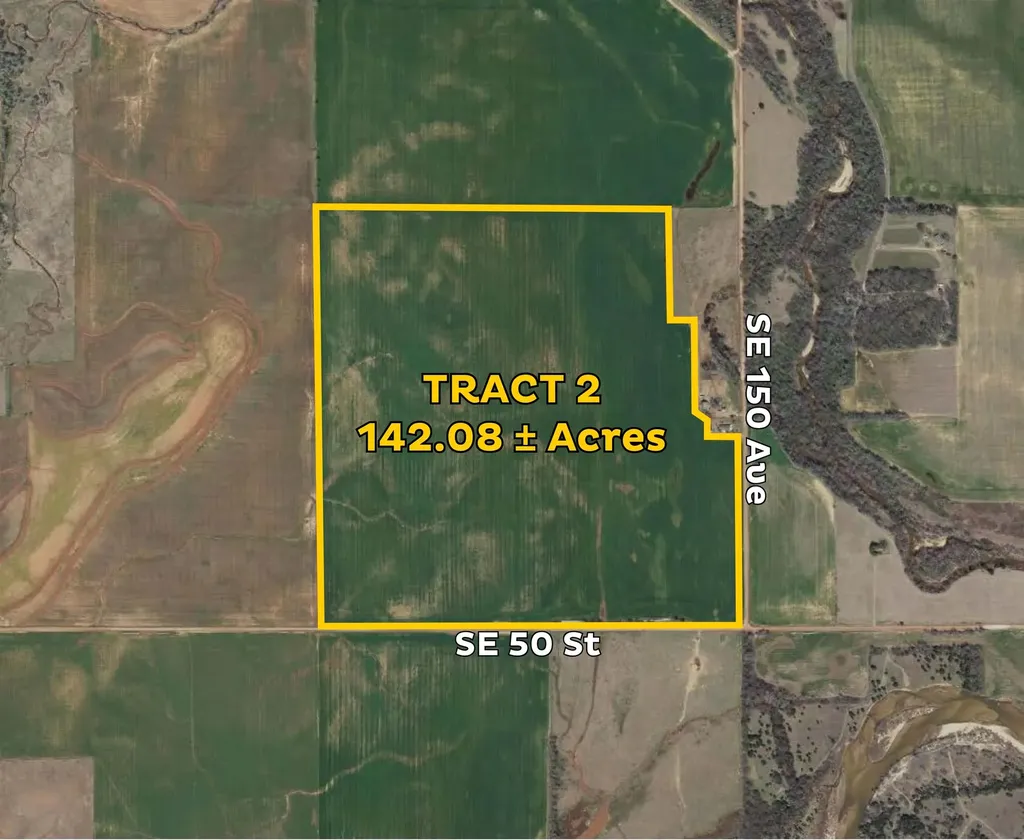 Nw/c Of SE 150 Ave And SE 50 St - Tract 2 Cheney KS 67025