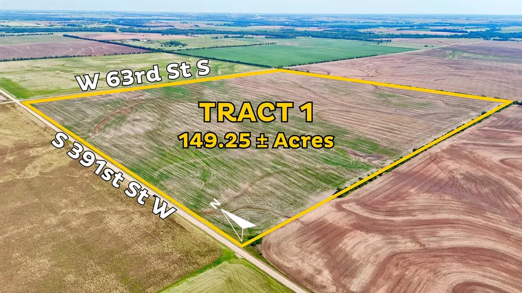 Se/c Of S 391st St W And 63rd St S - Tract 1 Cheney KS 67025