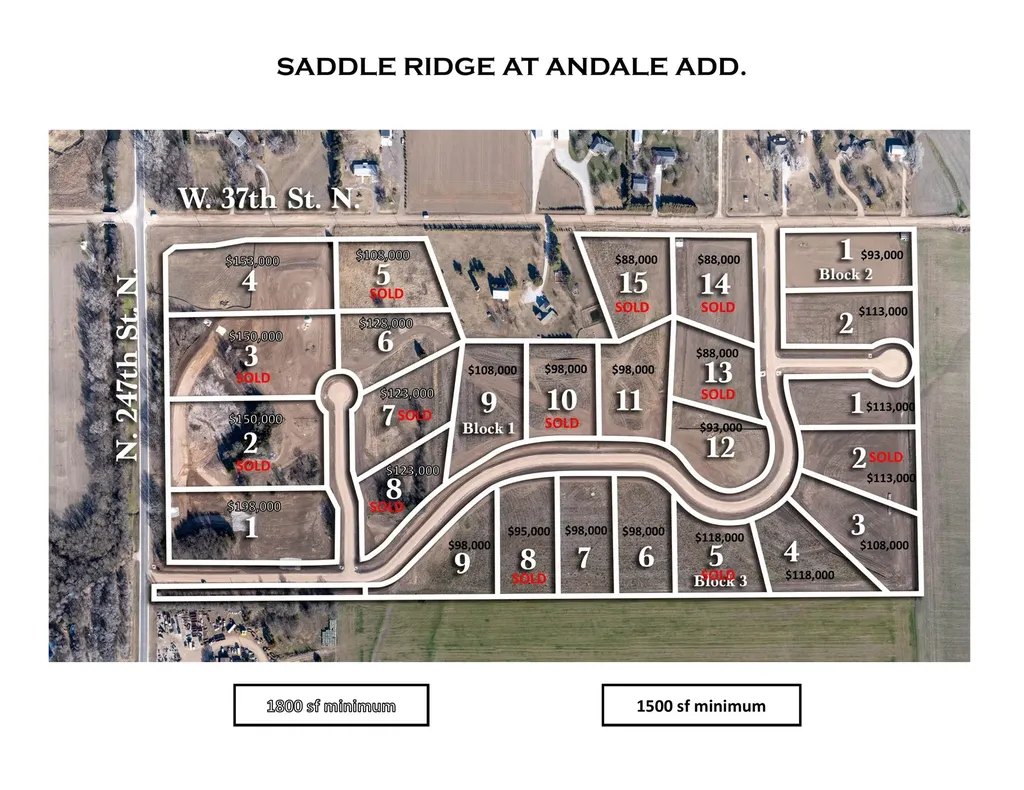 Lot 1 Blk 2 Saddle Ridge At Andale Andale KS 67001