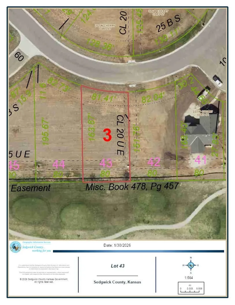 Lot 43 Cherry Oaks Court Cheney KS 67025