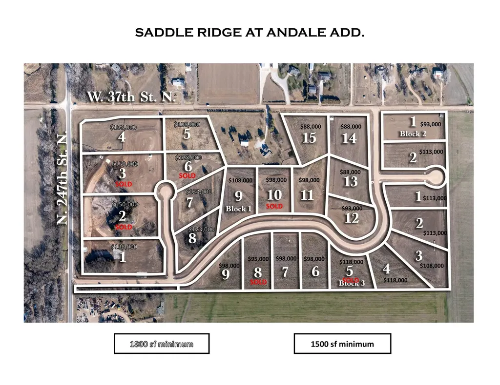 Lot 13 Blk 1 Saddle Ridge At Andale Andale KS 67001