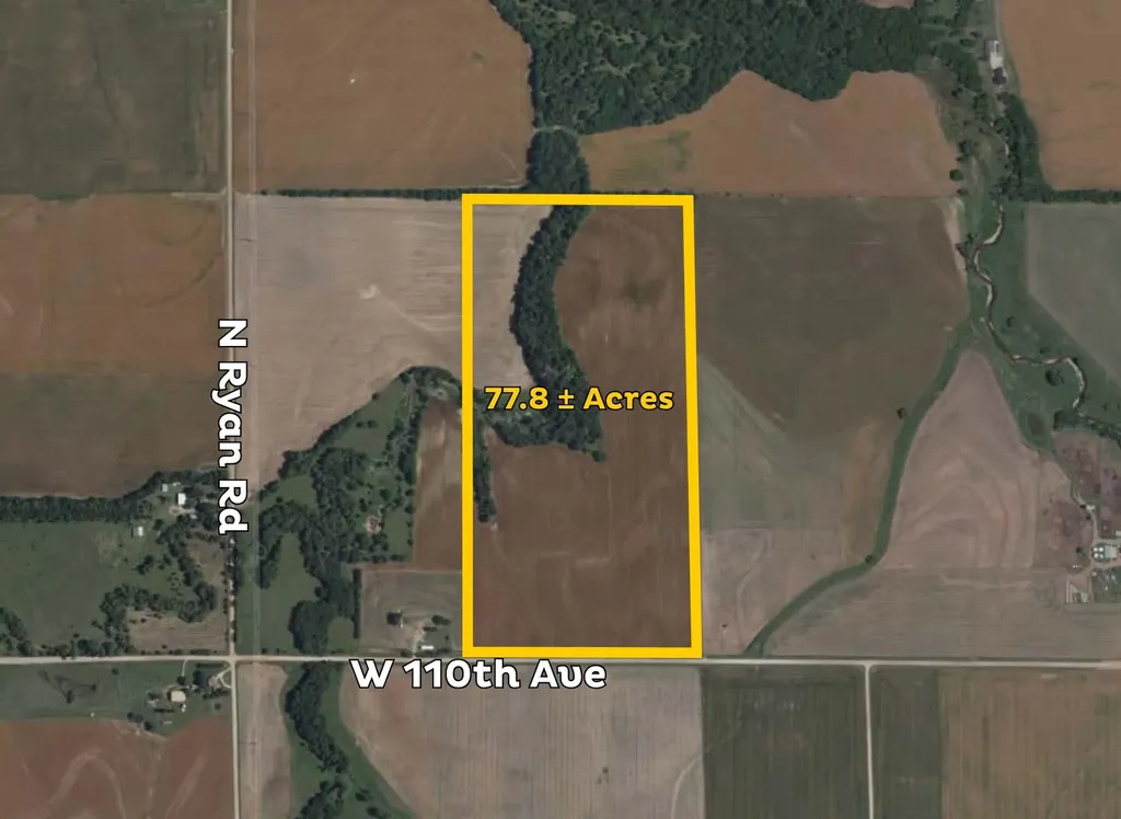 E & N Of W 110th Ave N & N Ryan Road Conway Springs KS 67031