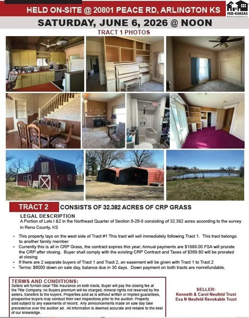 S Peace Road Arlington KS 67514