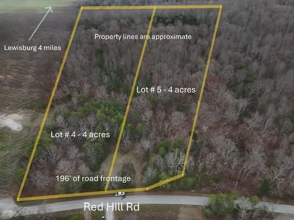 0 Red Hill Road Lewisburg KY 42256