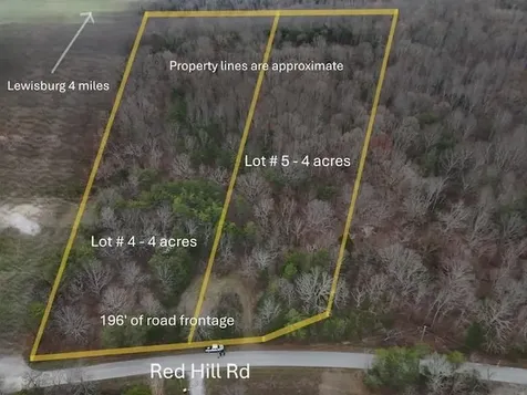 0 Red Hill Road Lewisburg KY 42256