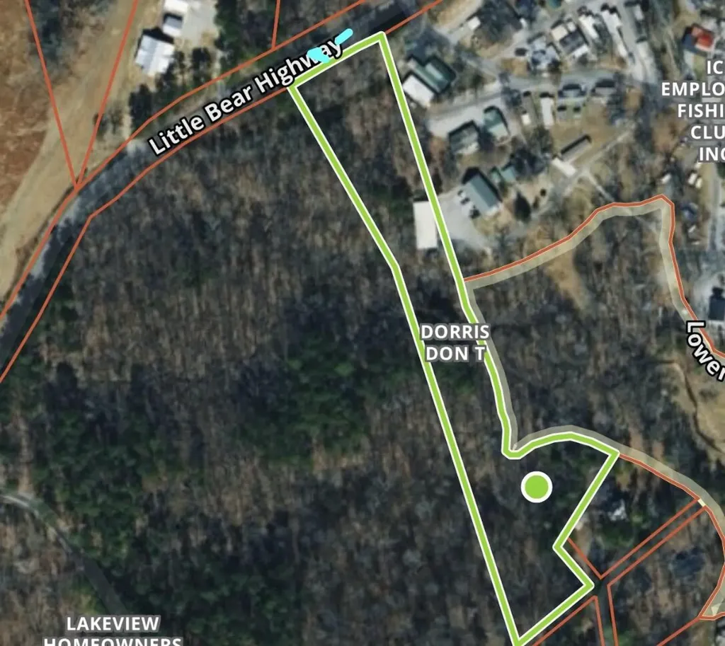 Map #61-0a-01-025 -028 Lakeview Club Road Gilbertsville KY 42044