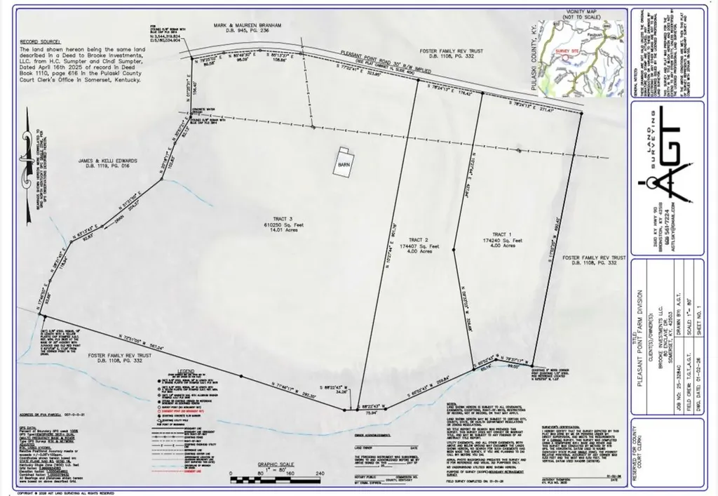 Tract 4 Pleasant Point Road Nancy KY 42544