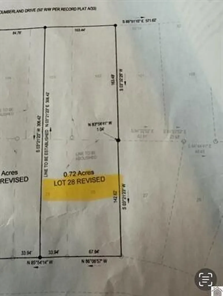 Lot 28 Cumberland Drive Cadiz KY 42211